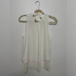 Zara White Top Size Small